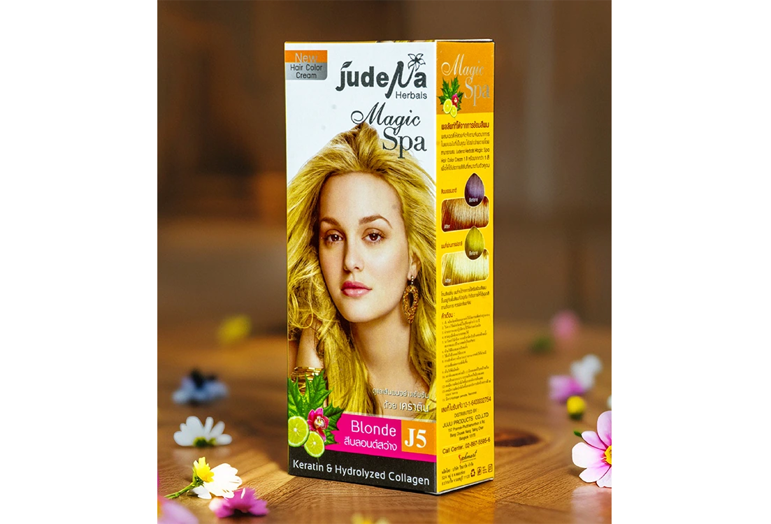 ครีมย้อมสีผมสีบลอนด์สว่าง