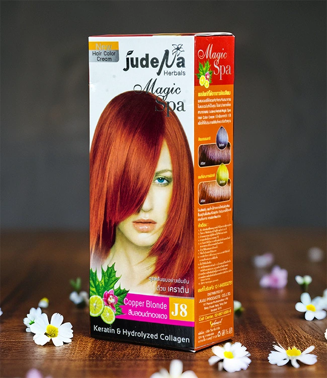 ครีมย้อมสีผมสีน้ำตาลคาลาเมลอมเบส