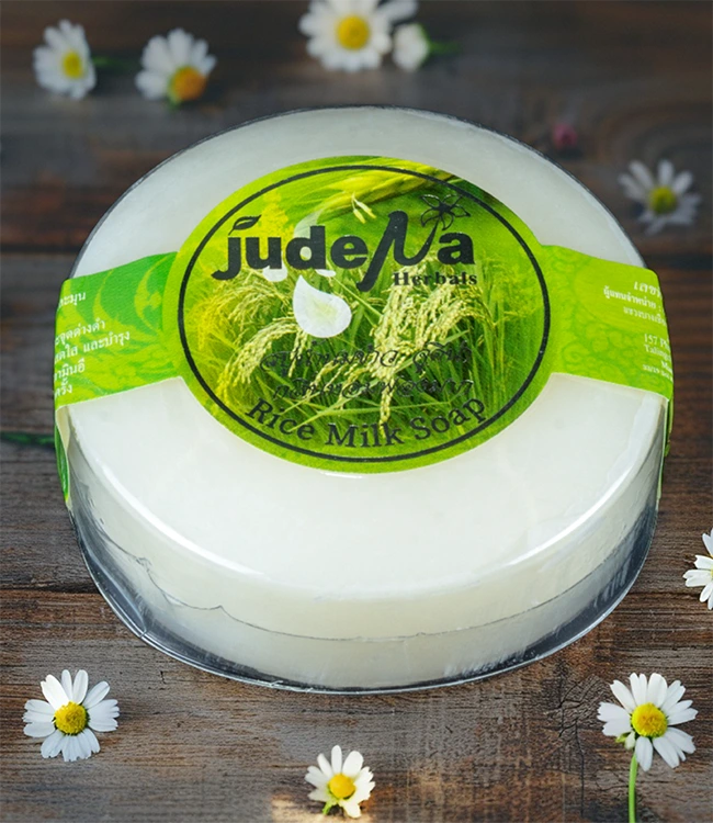 สบู่ก้อนกลมน้ำนมข้าว
